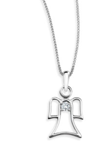 Photo by Ron Katz Sterling silver Angel Pendant by Stan W. Tait with Swarovski Elements. Photo by Ron Katz