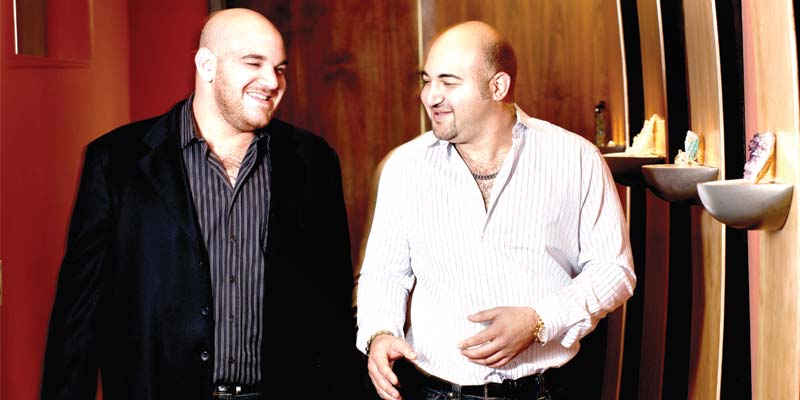 Photo courtesy Zeghani by Simon Henry Ghanimian, and his brother, Zaven, of Zeghani by Simon.