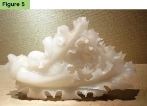 Photo courtesy Angelina Yip This white 'cabbage' jade from China's Qing Dynasty is valued at $900,000 US.