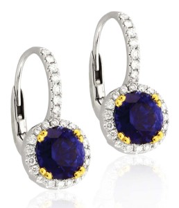 Photo courtesy Yael Designs Remember to examine sapphires under direct light and diffused light. The former highlights unwanted greens or greys, while the latter provides a better sense of how dark a sapphire can look in day-to-day wear.