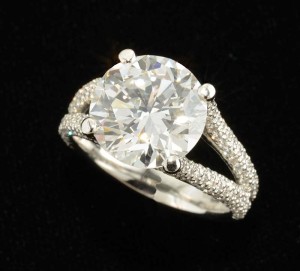 Photo courtesy Tom Weishaar A ring fit for a star.