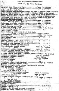 Photo courtesy Mark T. Cartwright Finding obscure, but essential, documents usually requires the assistance of museum staff or other people with a professional relationship to the object or person being researched.