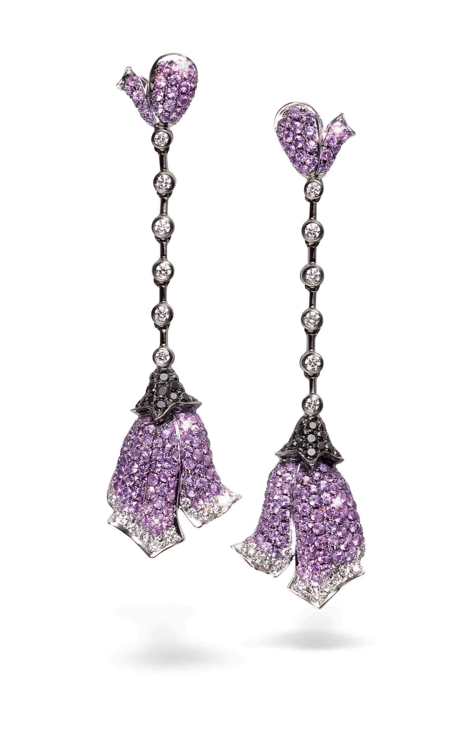 WB-3 green g earrings purple sapphires copy 3