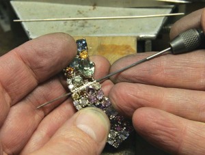 Photo courtesy Tom Weishaar Finally getting to work with some metal.