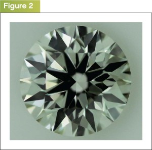 Photo courtesy Rare Investment A .85-carat VS1 fancy grey chameleon.