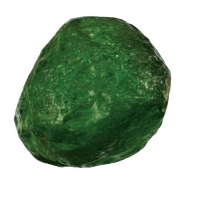 Photo courtesy Custom Cut Gems Buyer beware—this glass was offered as tourmaline.
