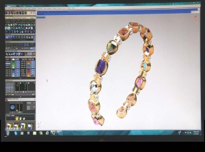 Photo courtesy Tom Weishaar Using CAD to design this bracelet saved 30 hours of labour.