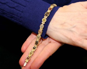 Photo courtesy Tom Weishaar How's that for a 45-carat diamond bracelet?