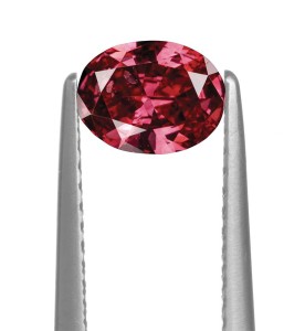 Photo courtesy Rio Tinto Diamonds A fancy intense pink diamond from Rio Tinto's Argyle mine, which is nearing the end of its production.