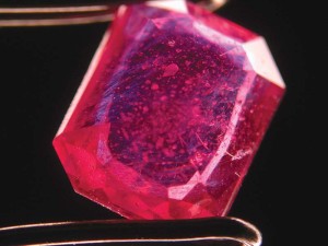 Photo courtesy Gary Roskin, Roskin Gem News Report. Last year, several U.S. industry groups issued an alert that lead glass-filled rubies are becoming more prevalent and being sold at prices near that of their untreated or conventionally treated counterparts.