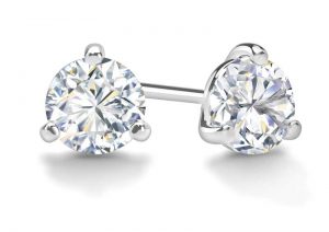 Photo courtesy Forevermark North America Diamond-Ear-Studs
