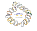 Stacking Rings with Diamonds & Gemstones
