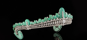 Turquoise and Power: Rare Cartier Tiara Could Fetch a Royal Fortune
