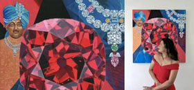 Canadian artist’s diamond painting acquired by Smithsonian Museum