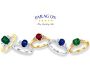 Coloured Stone Rings