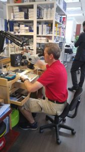 Visitors could see and test out the latest industry innovations.