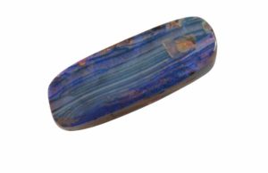 This 41.83-carat boulder opal originates from Yowah, Australia.