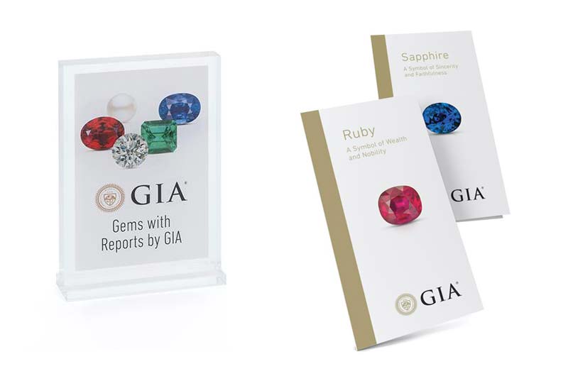 Photo courtesy GIA The Gemological Institute of America (GIA) has added an enhanced collection of coloured stone materials to its Retail Support Program.