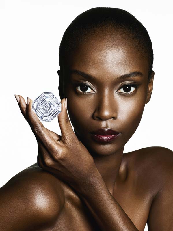 The 302.37-carat diamond was cut and polished from a rough stone weighing 1109-carats.