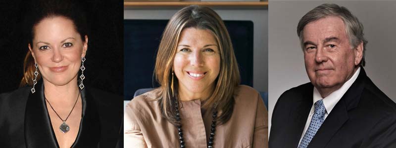 Photos courtesy WJA Carol Pennelli, Stellene Volandes, and Mark Hanna are set to be honoured by the Women’s Jewelry Association (WJA) at a gala this summer.