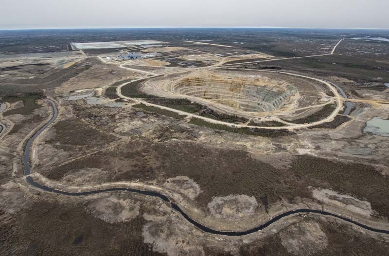Photo courtesy De Beers Canada Production at De Beers’ Victor Mine in northern Ontario has officially come to an end after almost 11 years of operations.