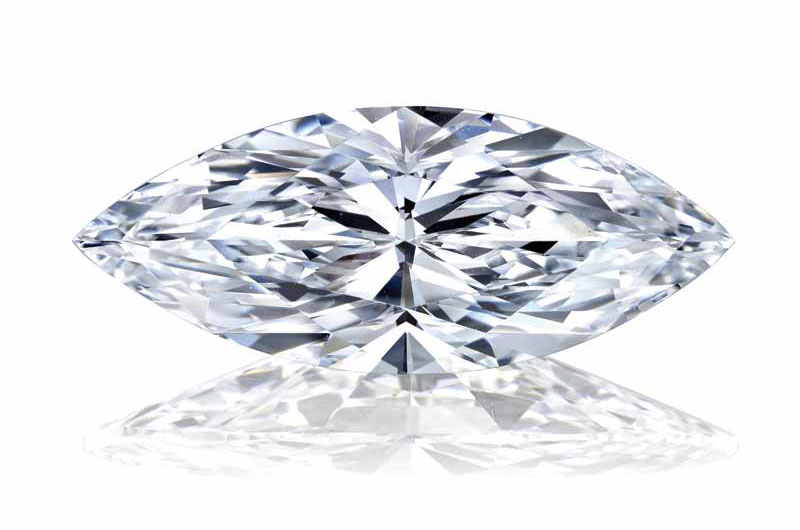 Superbly cut marquise with brillance all across the stone. D-colour, IF, 4.17-carat diamond from Sarosi by Timeless Gems.<br /> <span style="font-size: 10pt; font-family: arial, helvetica, sans-serif;"><i>Photo ©Diamond Graphics</i></span>