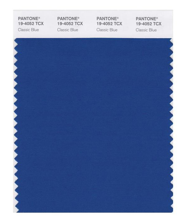 Image courtesy Pantone Color Institute The timeless and enduring ‘Classic Blue’ has been named Pantone Color Insitute’s colour of the year for 2020.