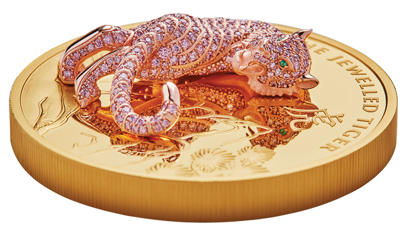 The Perth Mint will produce only eight of the commemorative coins.