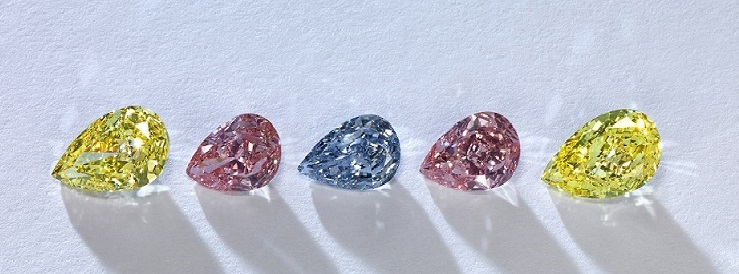 Photo courtesy FCRF Coloured diamonds have appreciated 77 per cent in the past decade.