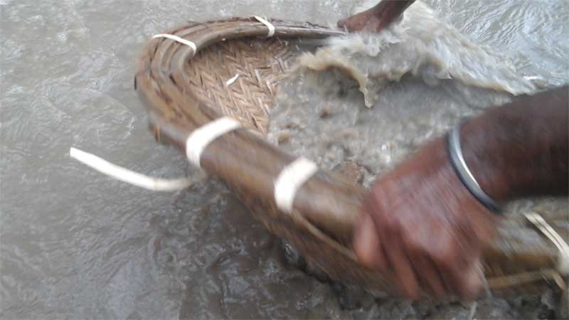River panning is a sustainable, ethical way to locate gemstones.
