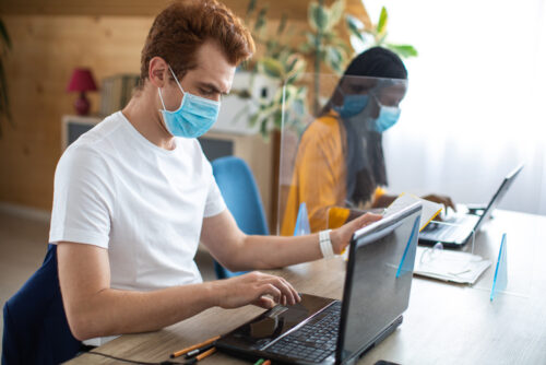 Logo for COVID and the ReOpening Landscape: Options and Opportunities.