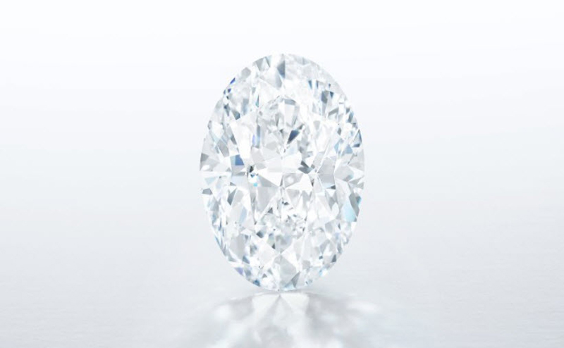A 102.39-carat D-colour, flawless white diamond sold for HK$122 million (approximately C$20.9 million) at auction.