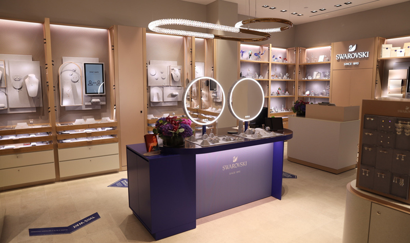 Photo courtesy Swarovski Swarovski has opened a Crystal Studio ‘digital concept’ store in Toronto, marking the concept’s foray into Canada. Photo courtesy Swarovski