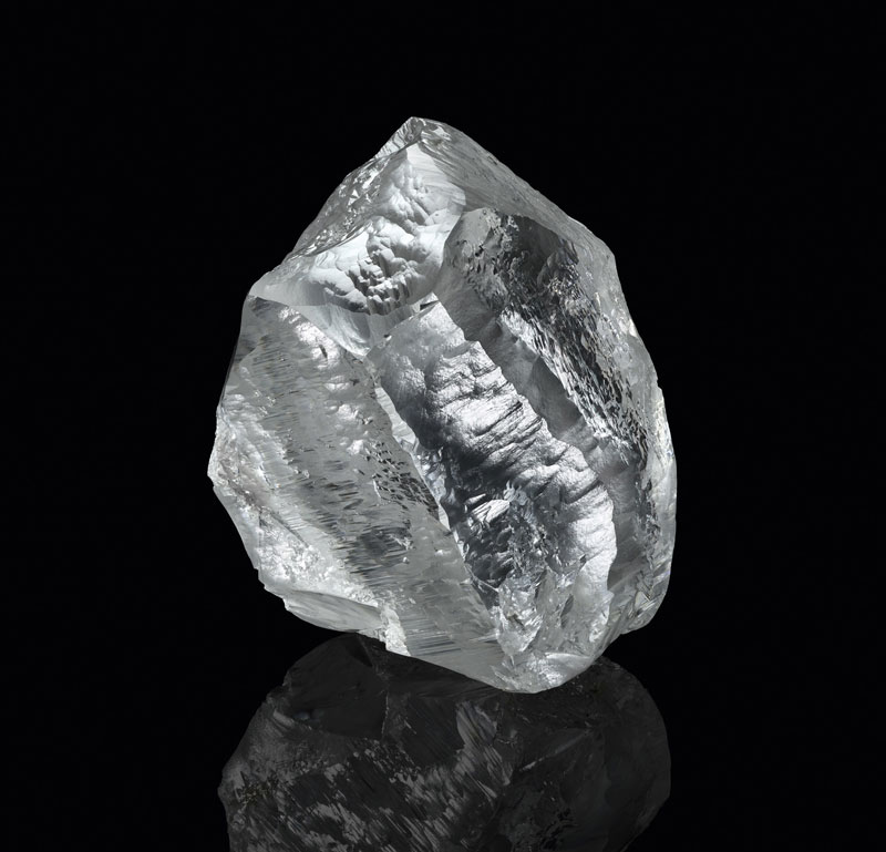 Louis Vuitton, Lucara Diamond, and HB Antwerp are set to collaborate on the cutting, polishing, and manufacturing of Sethunya, a 549-carat rough diamond. Photo by Philippe Lacombe/courtesy Louis Vuitton