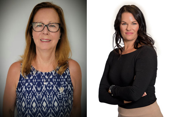 Photos courtesy CJG Beth Saunders (left), who has served as executive director of the Canadian Jewellery Group (CJG) for 22 years, has retired. She has been succeeded by Coralee Dolyniuk (right).