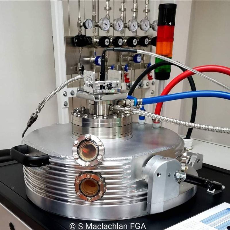 CVD machine used to make synthetic diamonds (Type IIA) in the United Kingdom. Photo by Sammantha Maclachlan