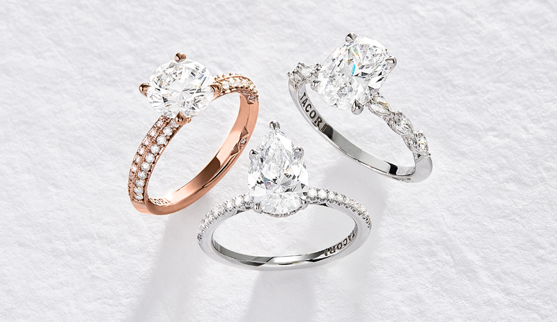 Brilliant Earth and Tacori have collaborated on a new collection of bridal jewellery. Photo courtesy Tacori