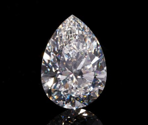 The largest white diamond ever go under the hammer is set to take centre stage next month as part of Christie’s Luxury Week. Photo courtesy Christie’s