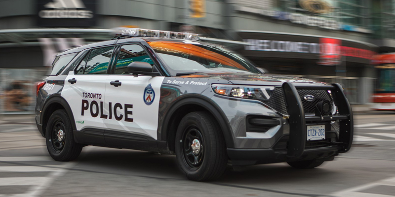 A series of jewellery store robberies in the Toronto area has led to one arrest, with four suspects still on the loose. Photo courtesy facebook.com/TorontoPolice