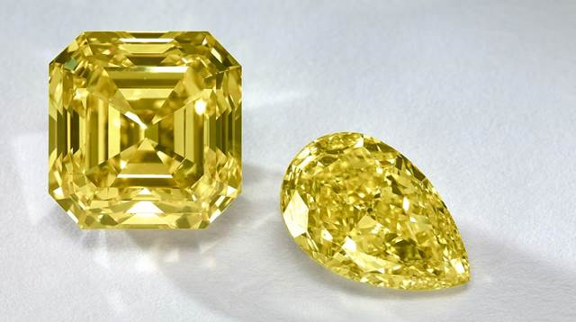 The price of blue, pink, and yellow diamonds continued to rise during the third quarter, according to the latest Fancy Color Diamond Index (FCDI) from the Fancy Color Research Foundation (FCRF). Photo courtesy FCRF