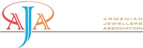 The AJA logo. 