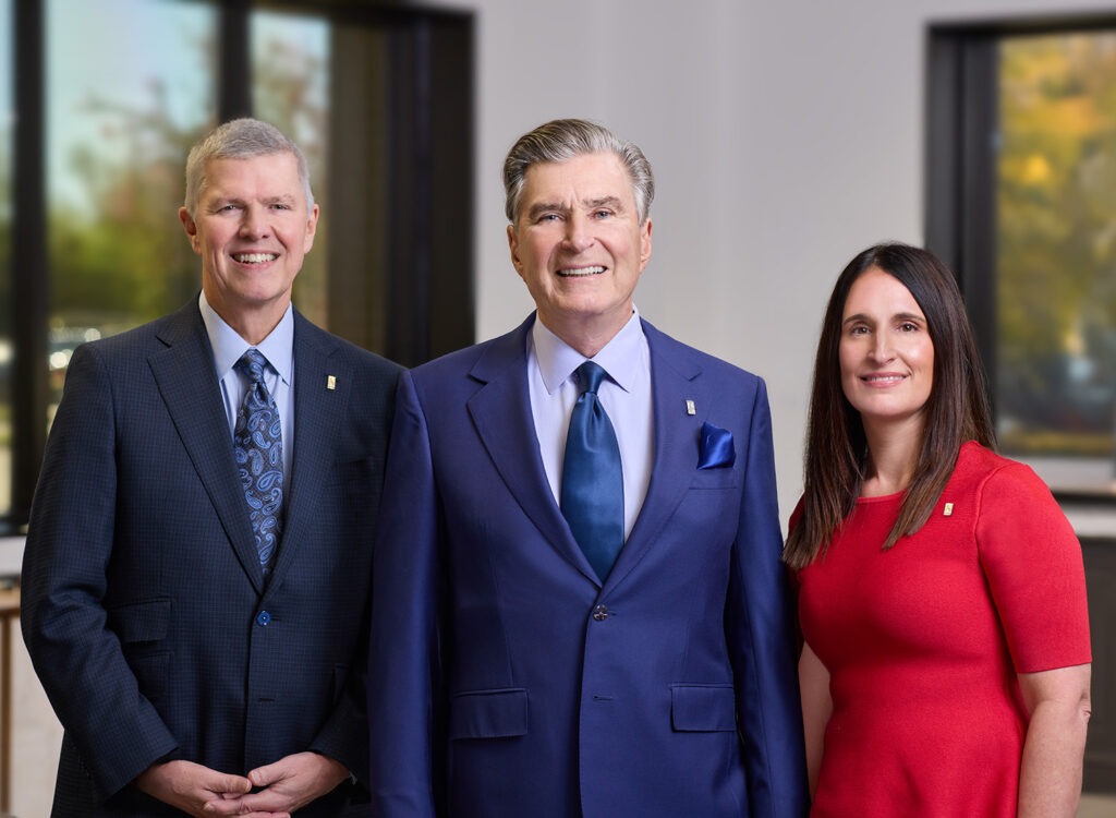 Stuller leadership, left to right: Danny Clark, Matt Stuller, and Belit Myers.
