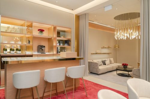 Lounge at OMEGA jewellery store