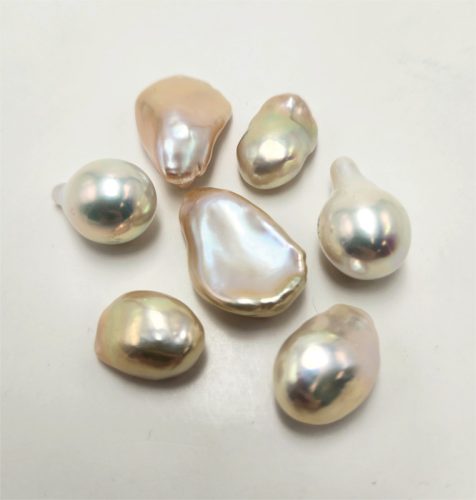 Baroque freshwater pearls from Perla