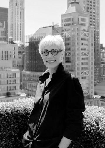 Black and white portrait of Philippa Newman, Pandora's incoming chief product officer.