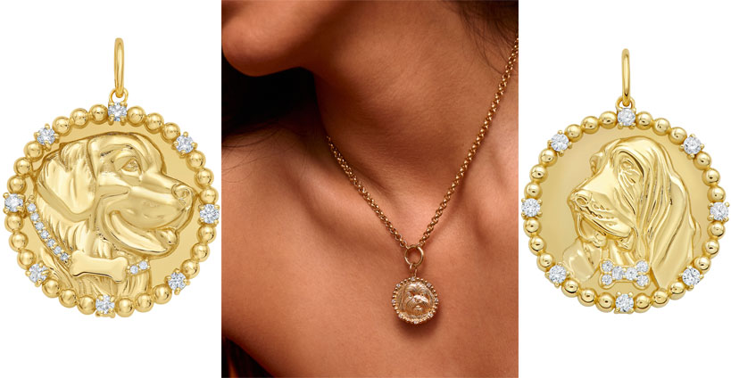 three gold medallions