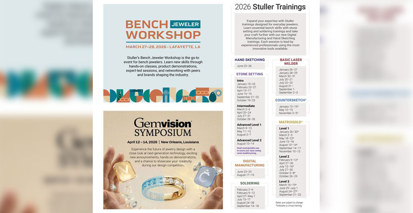 Stuller event poster