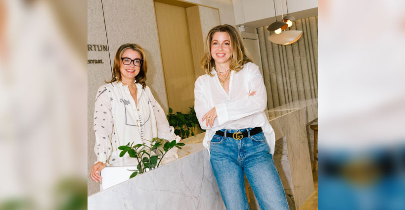 Mother and daughter co-owners of jewellery brand, Anne Sportun.
