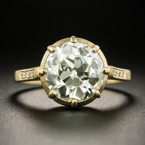 Old European-cut diamond.