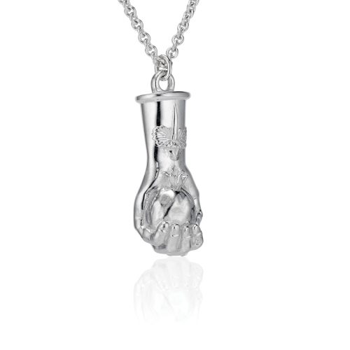 Sterling Silver Piasimo pendant.